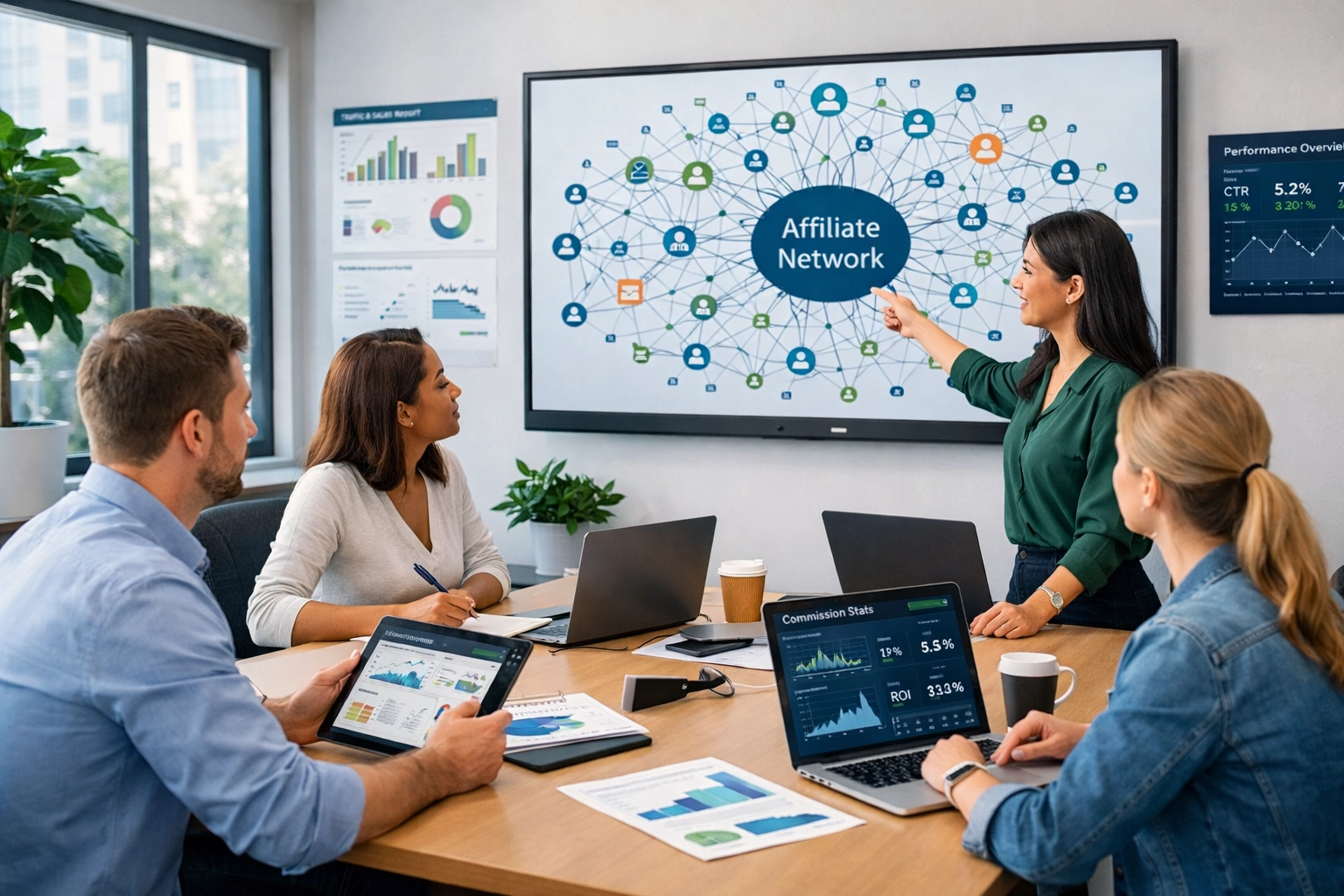 Team beheert groot affiliate netwerk met automatisering