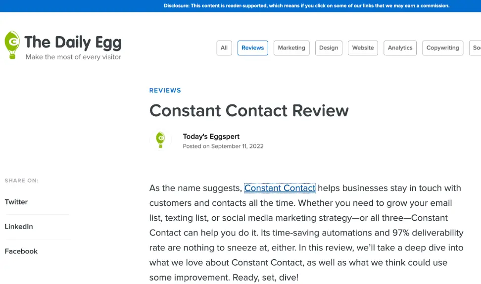 Voorbeelden van geweldige affiliatecampagnes: e-mail, social media en websites