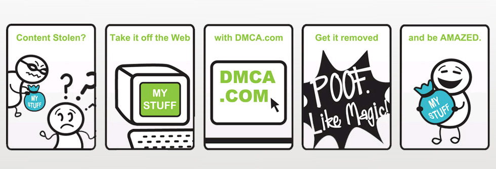 dmca.com - comix advertentie