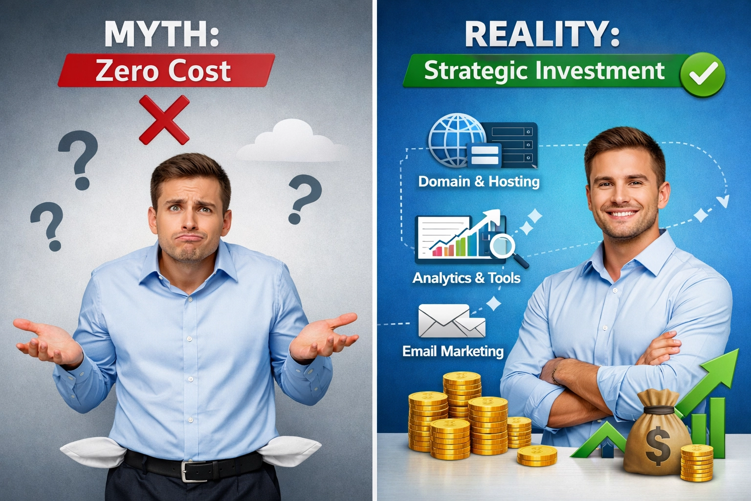 Mythe vs Realiteit van Affiliate Marketing Investering