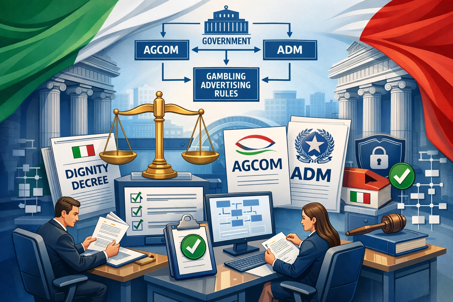 Italiaans regelgevingslandschap voor gokreclame