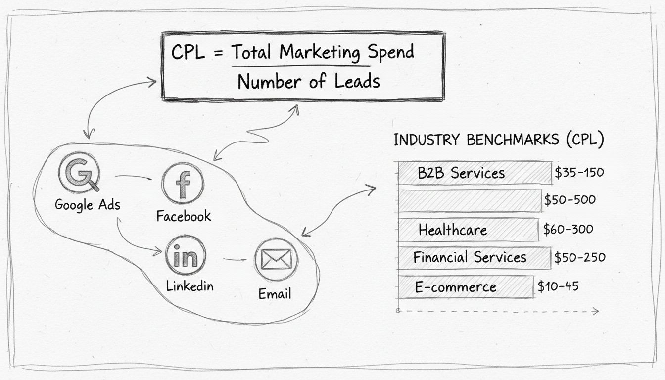 Wat is een Goede Cost Per Lead? 2025 CPL Benchmarks & Optimalisatiegids