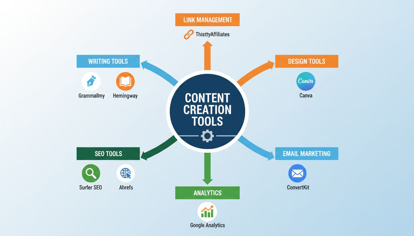 Beste tools voor het maken van affiliate marketing content in 2025
