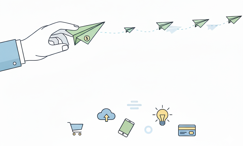 Afbeelding van multitier affiliate structuur