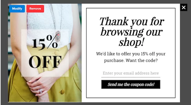 Bedankt voor het bezoeken van onze winkel