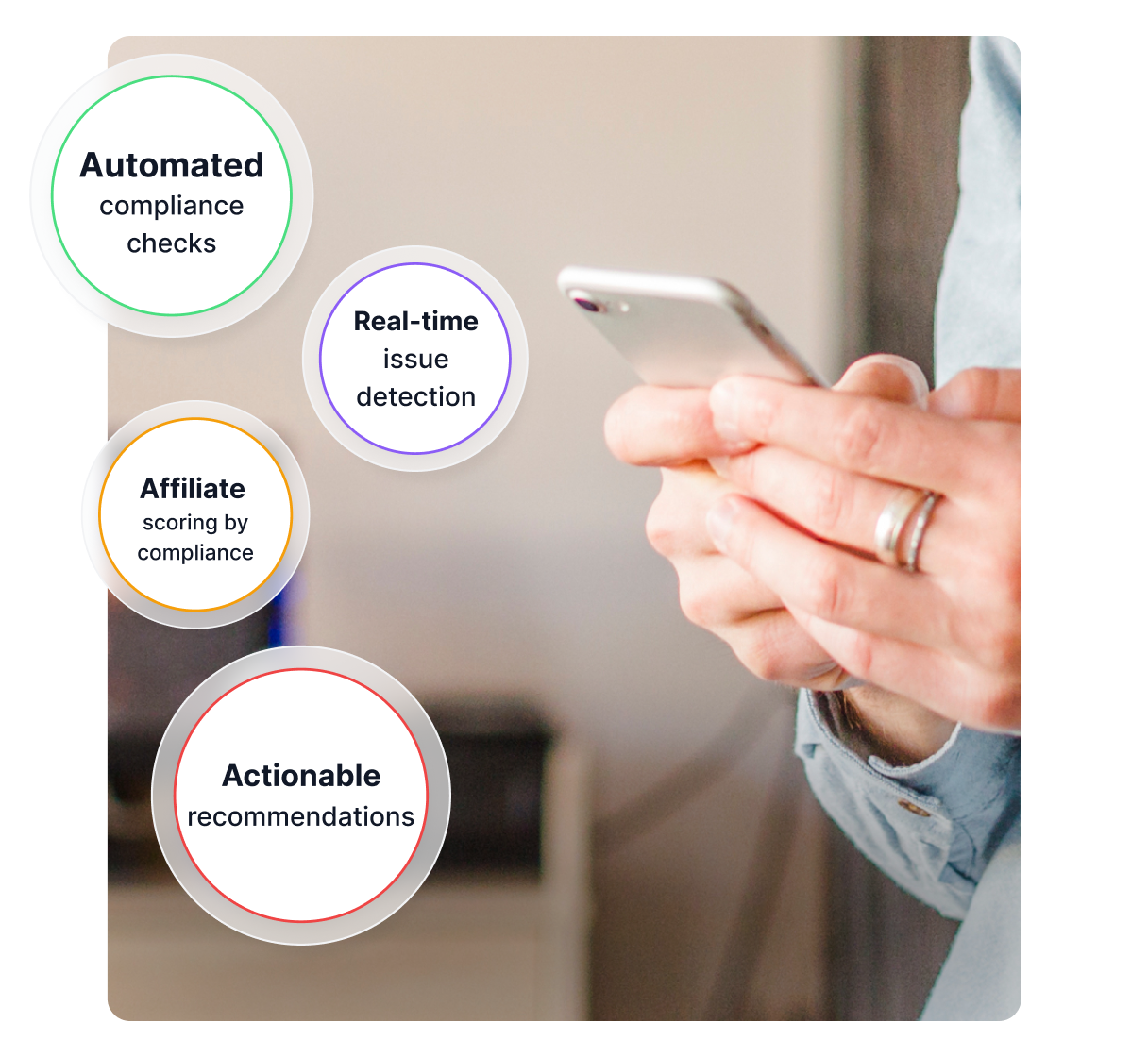 AI-monitoringdashboard toont merkcompliance en contentanalyse