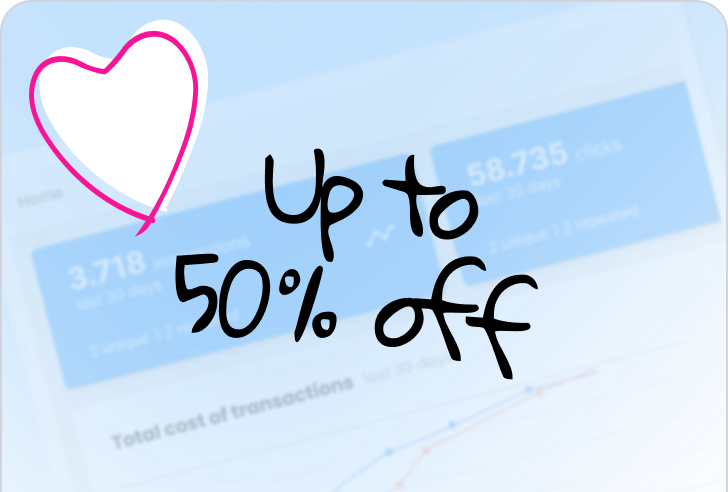 Tot 50% korting